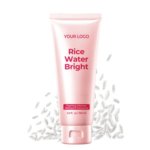 Ceramide & Rice Water Facial Cleanser Natural Brightening Deep Cleaning Face Wash With Moisturizing Cake Formula